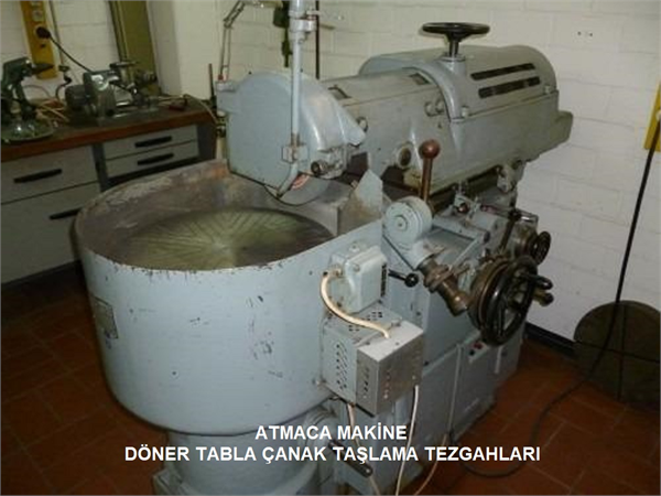 DÖNER TABLA ÇANAK TAŞLAMA TEZGAHLARI