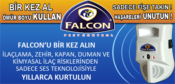 falcon starpest haşere fare kovucu