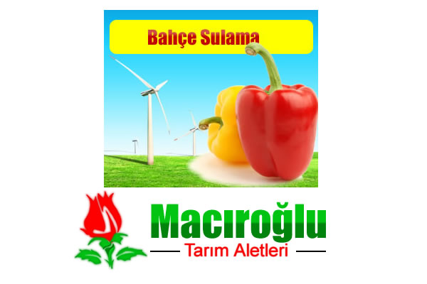 Macıroğlu Rüzgar Gülü Sulama Sistemi