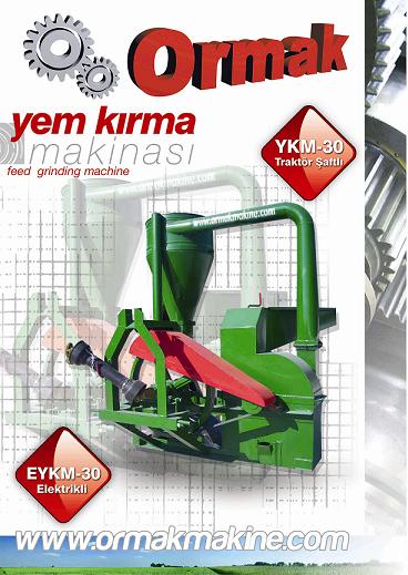 Yem kırma makinası (Şaftlı)