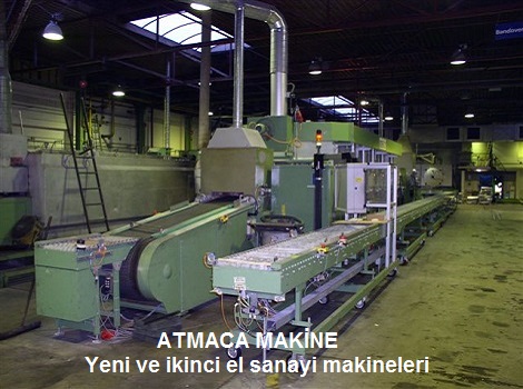 ATMACA MAKİNE - Yeni ve ikinci el sanayi makineleri